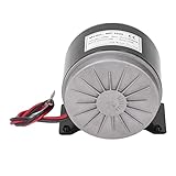 Bnineteenteam High Speed Brushed DC Motor,MY1025 12V 250W Brushed DC Motor 2750rpm High Efficiency Aluminum DC Electric Motor for Electric Scooter