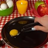 The Egg Tool: Egg Chalaza Membrane removal kitchen tong, Eggshell fragment Removal Utensil, Essential Kitchen Tool for Chefs and Bakers, Food Competitions.