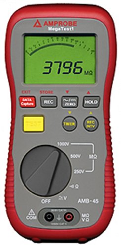 Amprobe AMB-45 Insulation Resistance Tester,Gray