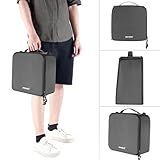 Neewer® Flexible Partition Camera Padded Bag Insert Protection Handbag for SLR DSLR Mirrorless Cameras and Lenses,Flash Light,Radio Trigger,Battery and Charger,Cables and Other Camera Accessories