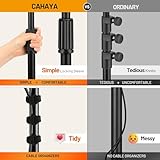 CAHAYA Projector Stand Tripod Adjustable: 18.9 to 41In Height Foldable Heavy Duty Projector Tripod Stand 360° Rotatable Multiple Uses Stand Panel Collapsible for Studio Outdoor Movie Stage Home