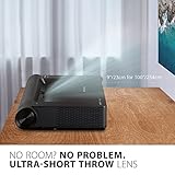 ViewSonic X2000B-4K Ultra Short Throw 4K UHD Laser Projector with 2000 Lumens, Wi-Fi Connectivity, Cinematic Colors, Dolby and DTS Soundtracks Support for Home Theater