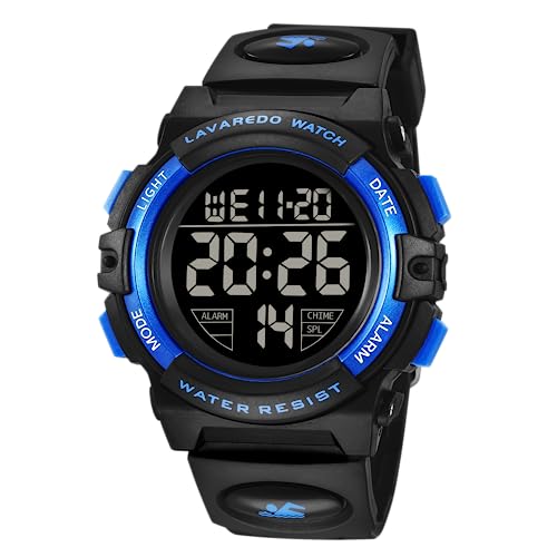 Kids Watch, Boys Watch Ages 3-15, Kids Digital Sport Outdoor Analog Watch LED 50 M Waterproof Alarm Wrist Watches with Silicone Band for Children, Boys, Girls, Kids Birthday Gift Ideas