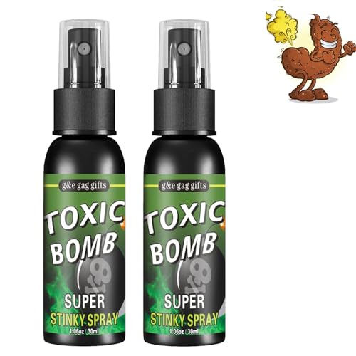 GNAUMORE Stinky Liquid Fart,Tricky Liquid Fart Spray,Ass Fart Spray,Prank Fart Spray,Stink Spray,Prank Spray,Halloween Tricky Spray,Long Lasting Prank Fart Spray for Adults,30 ml,2Pcs