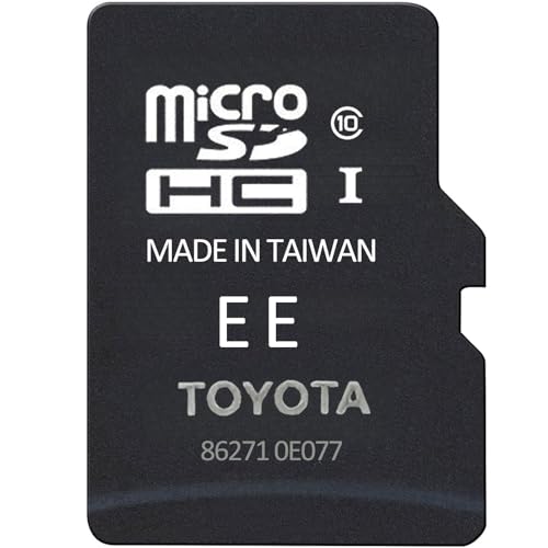2025 Navigation sd Card Latest Maps Update Version 86271 0E077 Micro Fits Toyota Prius 4 Runner Avalon Camry