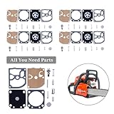 5pcs Carburetor Carb Rebuild Diaphragm Kit for STIHL 017 018 MS170 MS180 MS170 180 Chainsaw ZAMA RB-77 New Parts