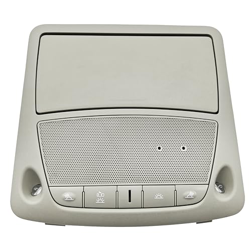 Muyesm Car Interior Overhead Console Map Reading Light Lamp,26430-C990D,Compatible with Nissan Altima Teana 2013-2018,Fit for Nissan Sentra 2013-2015 Replace Dome Light Reading Ceiling Lamp