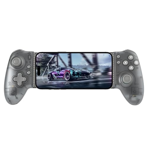 Wireless Mobile Gaming Controller for Android and iPhone, Switch - Play Console Games on Your Phone - Stream PC, Xbox, Play Station, Touch Screen Android Games, Hall Effect Joysticks, for Call of Duty