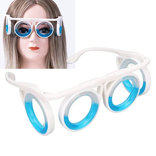 Motion Sickness Glasses, Liquid Design No Lenses Lightweight Anti Motion Sickness Glasses, Foldable Portable Raised Airsick Sickness Seasickness Glasses, for Traveling by Car, Airplane or Sea