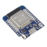 8Pcs ESP32 D1 Mini NodeMCU Board, 8Pcs MH-ET Live Mini Kit for ESP32 ESP8266 WiFi Module Bluetooth Internet of Development Board Based ESP8266 Fully Functional with Pins for WeMos D1 DIY Kit