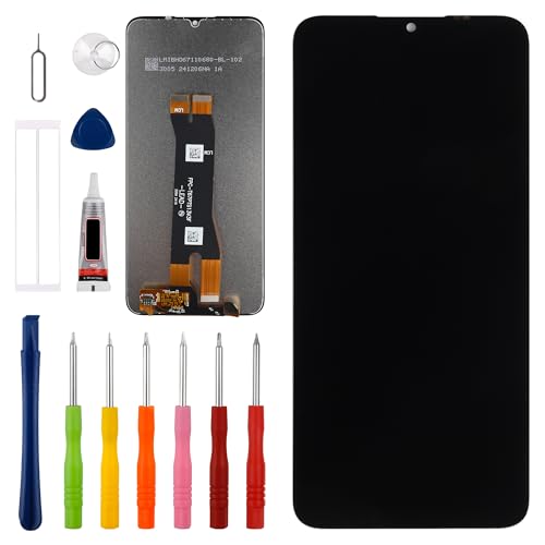Vvsialeek New LCD Touch Screen Digitizer Assembly for Blade A55 (A35) [6.2 inch] with Technical Repair Tools Kit- Fingerprint Function