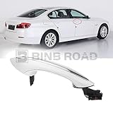 BINB ROAD 4Pcs Exterior White Door Handle,Front Rear Left Right, Compatible with BMW 535i 550i 520i 528i 640i 740Li Replace # 51217231931 51217231933 51217231934 - White,4Pcs