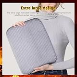 OLizee® Extra Large Hot & Cold Water Bottle with Cover Hot Water Therapy Bag Hot Water Compress Bag Hot Water Warmer Bag for Neck Shoulders Waist Stomach Pain Relief