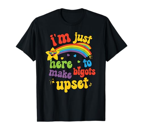 Funny Pride Month LGBT Ally Gay Rights Rainbow Equality T-Shirt