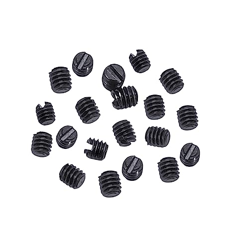 Fbshicung 20 PCS Needle Set Screws #1/8-44L-3.0MM for Industrial Juki MO-2400 MO-2500 Overlock Yamato DCZ361 AZ8000