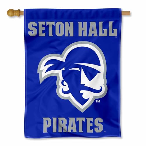 College Flags & Banners Co. Seton Hall Pirates Double Sided House Flag