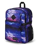 JanSport Main Campus Backpack - Travel or Work backpack w 15-Inch Laptop Sleeve and Dual Water Bottle Pockets, Space Dust