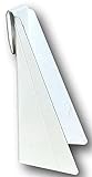 (25 pack) White Aluminum Gutter Wedge for 5 Inch K-Style Gutters- Use to Level Your Rain Gutters When Fascia is at an Angle