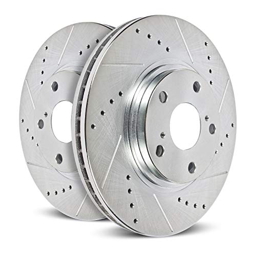 Power Stop AR8310XPR Front Evolution Drilled & Slotted Rotor Pair