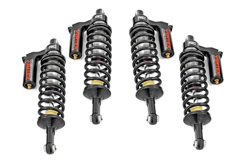 Rough Country Vertex Suspension Kit with Adjustable Coilover Shocks for Can-Am Defender HD7/HD9/HD10 (2023-2025) - Set of 4