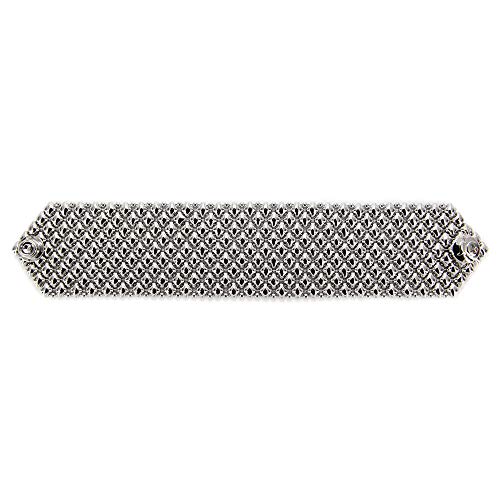 B8-N Chrome Finish Bracelet - Liquid Metal by Sergio Gutierrez (8.0)