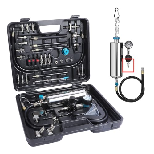 CMTOOL Fuel Injector Cleaner Kit, Automotive Fuel System Cleaning Kit, 1000ML Non-dismantle Cleaner Machine Tool for Auto Catalytic Converter/Intake Valve/Throttle Body