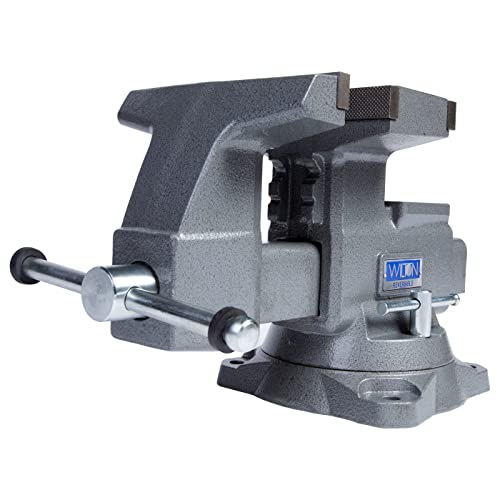 Wilton Reversible Bench Vise, 8" Jaw Width, 9-1/4" & 14-1/2" Jaw Opening, 4-3/4" Throat (Model 4800R)