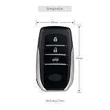 EASYGUARD EC002-T2-NS PKE Car Alarm System Proximity Sensor Lock Unlock Remote Engine Start Push Start Button Touch Password Entry Backup Vibration Alarm DC12V