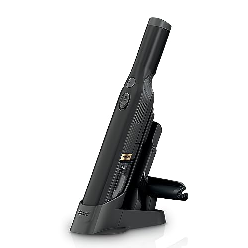 Shark WANDVAC Cordless Hand Vac, Lightweight, Versatile and Portable at 1.4 lbs., Powerful Suction for Pet Hair, Charging Dock, One-Touch Empty for Car & Home, Duster Crevice Tool, Black, WV201BK