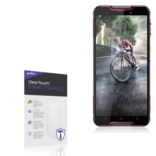 BoxWave Screen Protector Compatible With Cubot Quest - ClearTouch ImpactShield (2-Pack), Impenetrable Screen Protector Flexible Film
