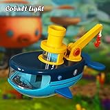 Cobalt Light GUP C Toy Compatible with Octonauts Toys, Oct GUP Metal Vehicle Rescue Ship Octopod Castle Barnacles Kwazii Shellington Tweak Dashi Peso Birthday Gifts for Kids