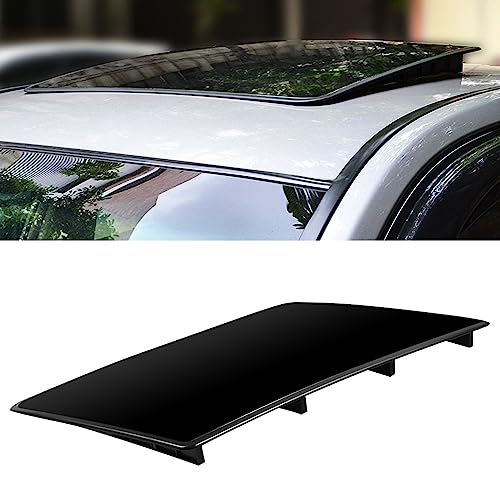 Universal Car Sunroof Cover Endxedo Car Sunroof Wind Deflector Vent Insulator with Insulation Waterproof Surface, Moonroof Visor, with Waterproof Double Side Tape