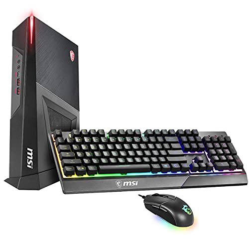 MSI Trident 3 (SFF) Gaming Desktop, Intel Core i7-10700F, GeForce RTX 3060 (ITX), 16GB Memory, 1TB SSD, WiFi 6, USB Type-C, VR-Ready, Windows 10 Home Adv. (10TC-268US)