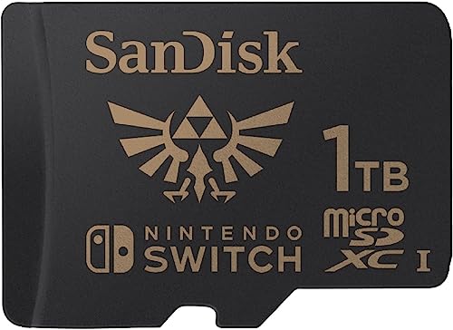 SanDisk 1TB microSDXC-Card Licensed for Nintendo-Switch - SDSQXAO-1T00-GN6ZN