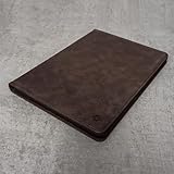 Porter Riley - Leather Case Compatible with iPad Pro 13" Release. Premium Genuine Leather Stand/Cover/Flip Case (Chocolate Brown)