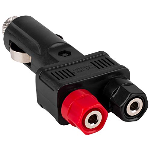 Parts Express Heavy Duty Cigarette Lighter Plug with Binding Post