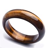 Natural Tiger Eye Bangle Inner Diameter 61mm Genuine Natural Yellow Tiger Eye Gemstone Crystal Bangle AAAA