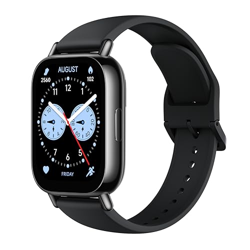 Xiaomi Redmi Watch 5 Lite Global 1.96" Amoled Up to 18 Days Battery GNSS Dual Mic 150+ Workout Modes 5ATM Water Resistance Heart Rate Sensor (Black)