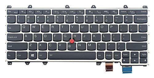 New Genuine Keyboard for Lenovo Yoga 370 Backlit Keyboard with Frame 01AV716