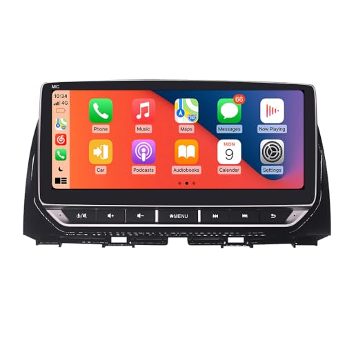 for Mazda CX5 CX-5 Radio 2012-2015 with 10.25" IPS Touchscreen Wireless Carplay Android Auto GPS Navigation for Car Stereo Head Unit Built-in DSP with Free Backup Camera (4GB RAM+64GB ROM)