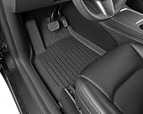 SUPER LINER Tesla Model Y Floor Mats 2025 2021-2024 | Custom Fit All-Weather 9-Piece Set TPE Material| Back Seat Protector,Cargo Liner, Trunk & Interior Accessories(Not for 7Seat&Juniper)