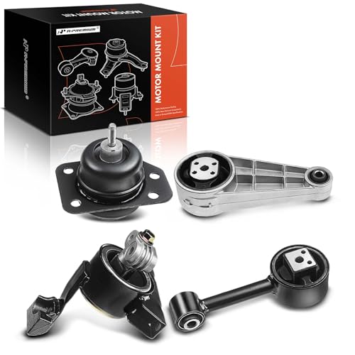 A-Premium 4PCS Engine Motor Mount Transmission Mount and Torque Strut Mount Set Compatible with Chevrolet Optra 2004-2010 & Suzuki Forenza 2004-2008, Reno 2005-2008, L4 2.0L