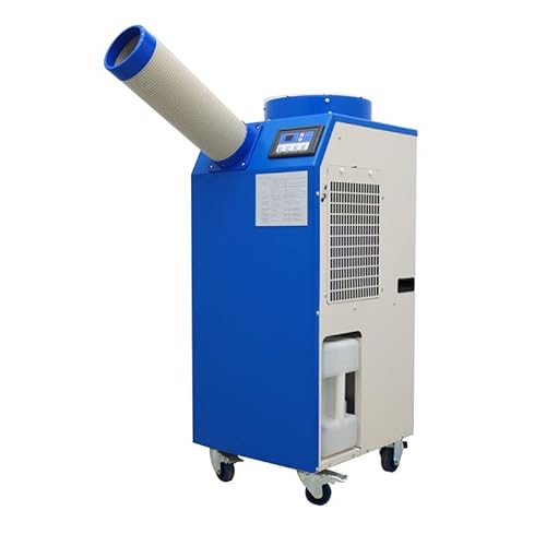 HayWHNKN Commercial Spot Cooler Mobile Cooling Air Conditioner Outdoor Air Conditioner 11900BTU/H Industrial Single Column Air-Cooled 220V 480m³/h