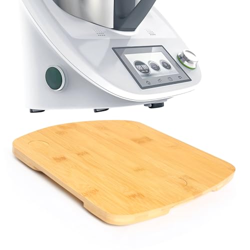 Sliding Board for Thermomix TM6 TM5,Solid Wood Slider Compatible With Thermomix TM6 Effortless Moving Replacement Thermomix Base Accessories,Slider Tray Fits Thermomix Kitchen Aid Countertop Parts