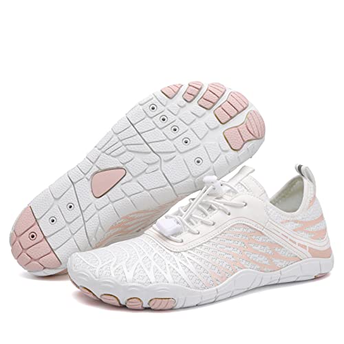 EWUHA Hike Barefoot Shoes Womens Mens Footwear for Walking,Barefoot Shoe with Wide Toe Box,Healthy & Non-Slip,Breathable Barefoot Vitality Water Shoes for Women,Beach Pool Swim Shoe for Men (Unisex)