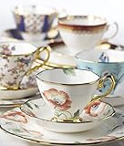 Royal Albert 100 Years 1900-1940 5-Piece Teacup & Saucer Set, 6Fl oz