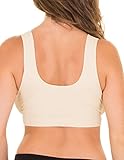 Caramel Cantina 4 Pack Nursing Maternity Women’s Sleep Comfort Bralette Bra (XX-Large, Basics)