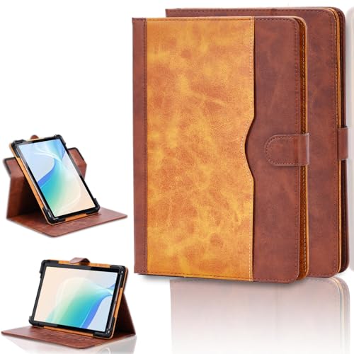 Case for Pocketbook 632 Plus LE 6.0-Inch eReader Case 360 Degree Rotation Multi-Viewing Angels PU Leather Stand Folio Cover Brown
