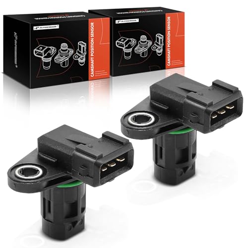 A-Premium 2-PC Engine Camshaft Position Sensor Compatible with Hyundai Elantra 2004-2015, Elantra Coupe, Elantra GT, Tiburon & Kia Soul, Forte, Forte Koup, Forte5, Sportage, Spectra, Spectra5