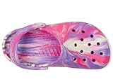 Crocs Classic Glow in The Dark Clogs (Little Big Kid), Pink Crush/Multi, 1 US Unisex